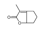 3-甲基-4,5,6,6a-四氢-2H-环戊并[b]呋喃-2-酮 结构式