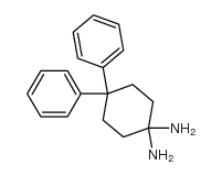 1,1-二(4-氨基苯基)环己烷 结构式