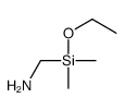 1-(乙氧基二甲基硅基)甲胺 结构式