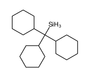 三环己基甲基硅烷 结构式