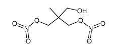 2-羟甲基-2-甲基-1,3-丙二醇二硝酸酯 结构式