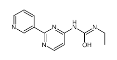 Urea, N-ethyl-N'-[2-(3-pyridinyl)-4-pyrimidinyl]- 结构式