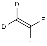 1,1-二氘代-2,2-二氟乙烯 结构式