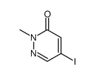 5-碘-2-甲基-2,3-二氢哒嗪-3-酮 结构式