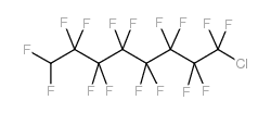 1-氯-1,1,2,2,3,3,4,4,5,5,6,6,7,7,8,8-十六氟辛烷 结构式