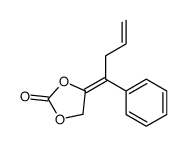 1,3-Dioxolan-2-one, 4-(1-phenyl-3-buten-1-ylidene)-, (4Z)- 结构式
