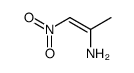 (Z)-1-硝基丙-1-烯-2-胺 结构式