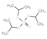 四硫代磷酸三异丙酯 结构式