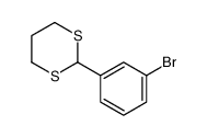 2-(3-溴苯基)-1,3-二噻烷 结构式