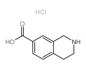 7-异喹啉甲酸 结构式