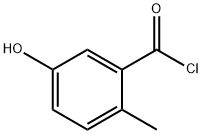 5-羟基-2-甲基苯甲酰氯 结构式