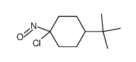 1-氯-4-叔丁基-1-亚硝基环己烷 结构式