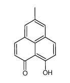 9-羟基-5-甲基-1H-苊萘-1-酮 结构式