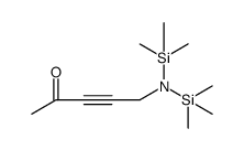 5-[双(三甲基硅基)氨基]-3-戊炔-2-酮 结构式