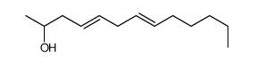 (4E,7E)-4,7-十三碳二烯-2-醇 结构式