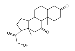 11-脱氢皮质甾酮 结构式