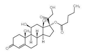 试剂Hydrocortisone 17-Valerate(储存“2-8℃”；运输“常温”) 结构式