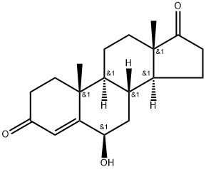 6β-羟基雄甾-4-烯-3,17-二酮 结构式