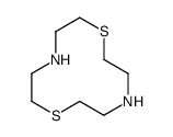 1,7-二硫杂-4,10-二氮杂环十二烷 结构式