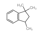 1,3,3-三甲基-1,2-二氢茚 结构式