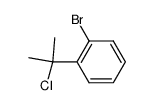 1-溴-2-(1-氯-1-甲基乙基)苯 结构式