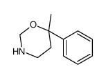 tetrahydro-6-methyl-6-phenyl-2H-1,3-oxazine 结构式