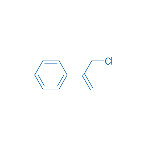 Benzene, [1-(chloromethyl)ethenyl]- 结构式