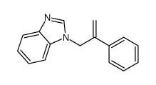 1-(2-苯基-2-丙烯-1-基)-1H-苯并咪唑 结构式