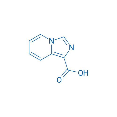 咪唑并[1,5-a]吡啶-1-羧酸 结构式