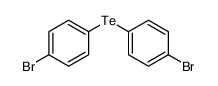 1-Bromo-4-[(4-bromophenyl)tellanyl]benzene 结构式