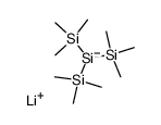 Lithium, [2,2,2-trimethyl-1,1-bis(trimethylsilyl)disilanyl]- 结构式