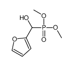 Phosphonic acid, (2-furanylhydroxymethyl)-, dimethyl ester 结构式