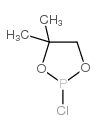 2-氯-5,5-二甲基-1,3,2-二氧磷杂环己烷 结构式