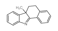 6,6a-二氢-6a-甲基-5H-苯并[a]咔唑 结构式