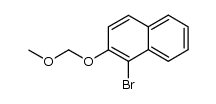 1-溴-2-(甲氧基甲氧基)萘 结构式