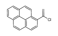 Pyrene, 1-(1-chloroethenyl)- 结构式