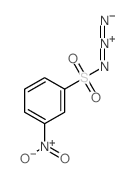 3-硝基苯磺酰叠氮 结构式