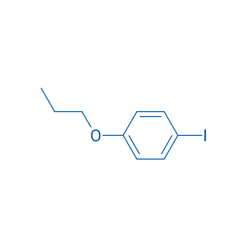 1-碘-4-丙氧基苯 结构式