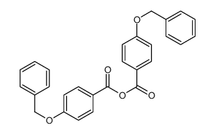 4-苄氧基苯甲酸酐 结构式