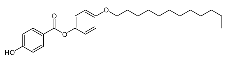 4-羟基苯甲酸-4-(十二烷氧基)苯基酯 结构式