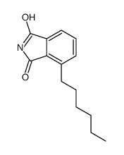 2-己基-1H-异吲哚-1,3(2H)-二酮 结构式