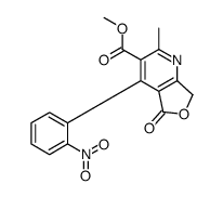羟基脱氢硝苯地平内酯 结构式