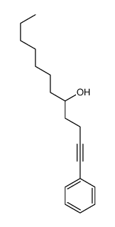 1-苯基-1-十二炔-5-醇 结构式