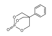 4-Phenyl-2,6,7-trioxa-1-phosphabicyclo[2.2.2]octane1-oxide 结构式