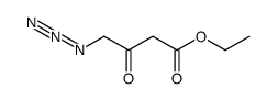 4-叠氮基-3-氧代丁酸乙酯 结构式