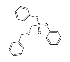 Phosphonic acid, [(phenylmethoxy)methyl]-, diphenyl ester (9CI) 结构式
