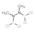 1,2-双(二氯膦)-1,2-二甲基肼 结构式