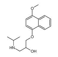 4-甲氧基普萘洛尔 结构式