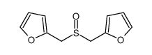2,2'-[亚磺酰基双(亚甲基)]二呋喃 结构式