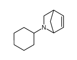 2-环己基-2-氮杂双环[2.2.1]庚-5-烯 结构式